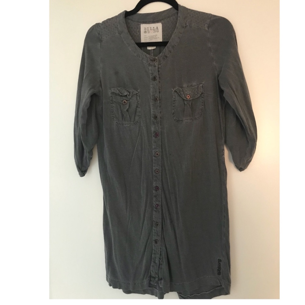 Button front sun dress